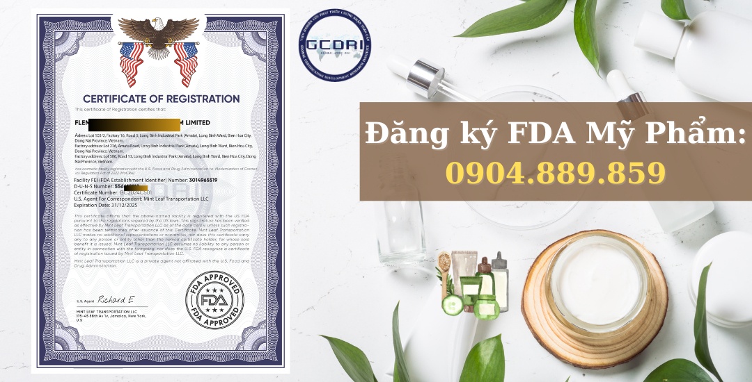 Đạt chuẩn quốc tế với dịch vụ đăng ký FDA tại GCDRI