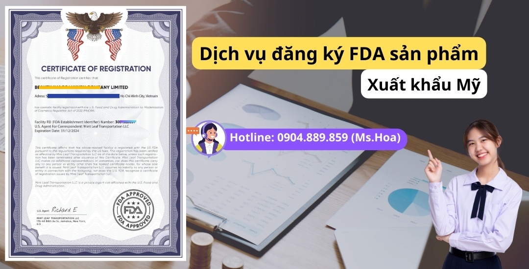 Dịch vụ đăng ký FDA sản phẩm