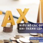 Hiểu Rõ Các Quy Định Thuế Khi Thành Lập Công Ty Mỹ